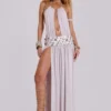 Robe longue Oryx avec coquillages