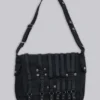 Sac à bandoulière en denim enduit « Drummer »