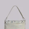 Sac à bandoulière métallisé à miroirs Chara