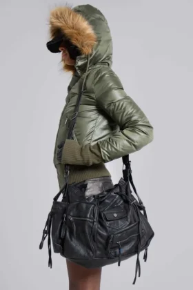 Sacoche utilitaire en simili cuir