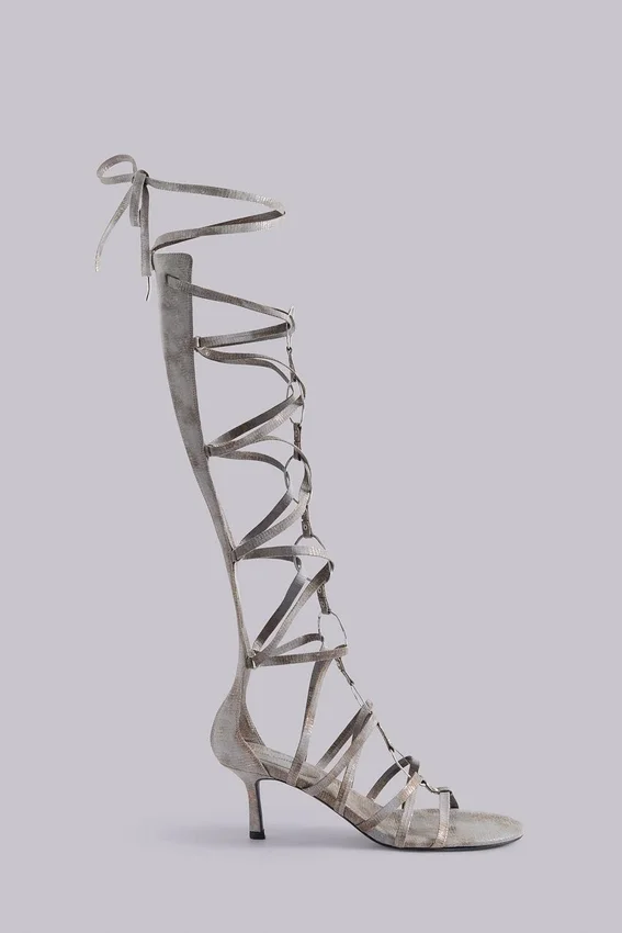 Sandales à talons style gladiateur Zira