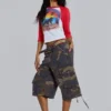 Short ample « Guerilla Camo »