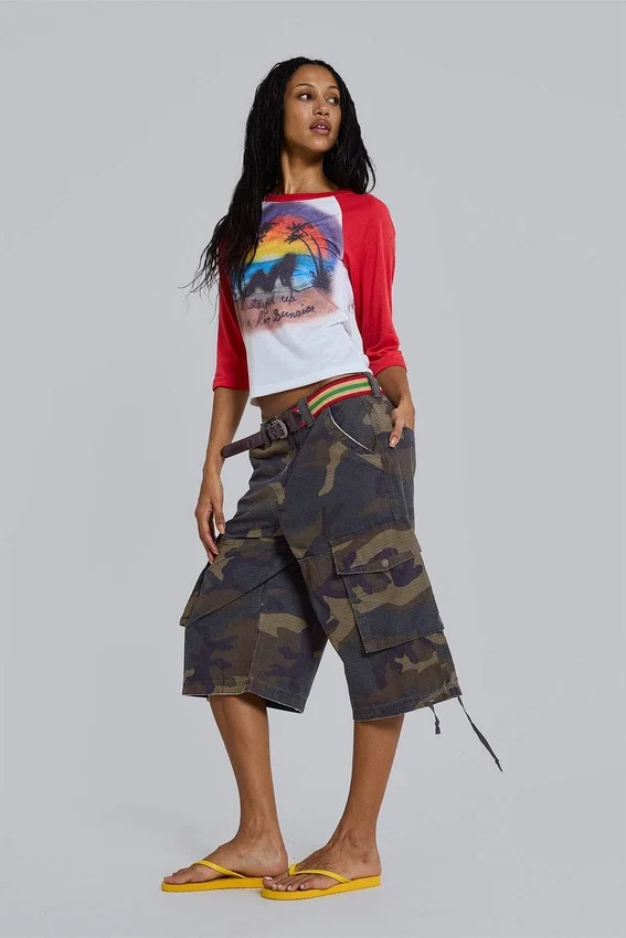Short ample « Guerilla Camo »