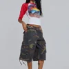 Short ample « Guerilla Camo »