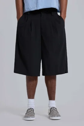 Short baggy ajusté Goliath noir