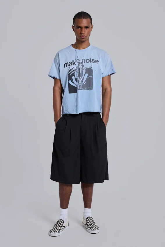 Short baggy ajusté Goliath noir