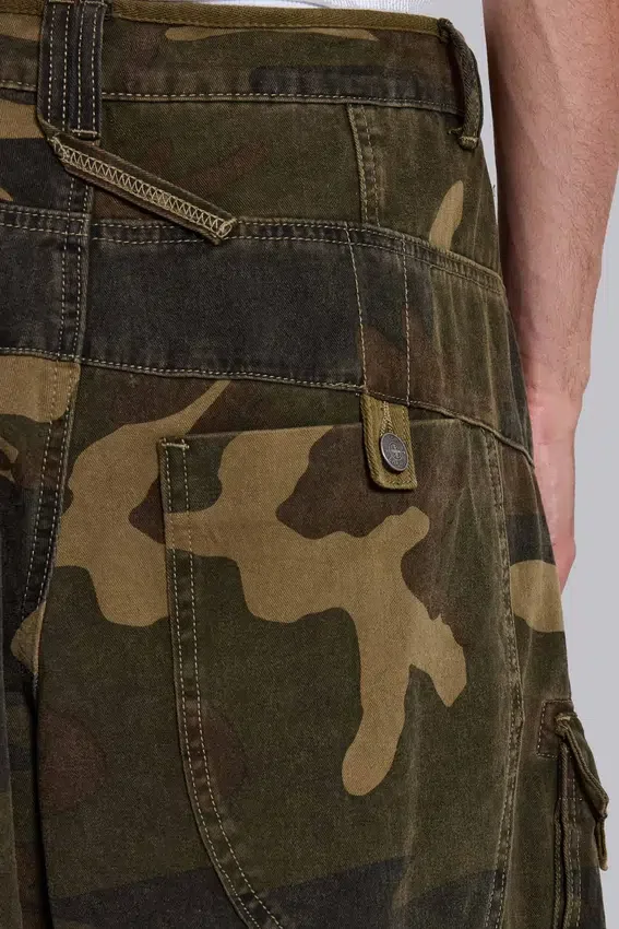 Short baggy camouflage Cadet