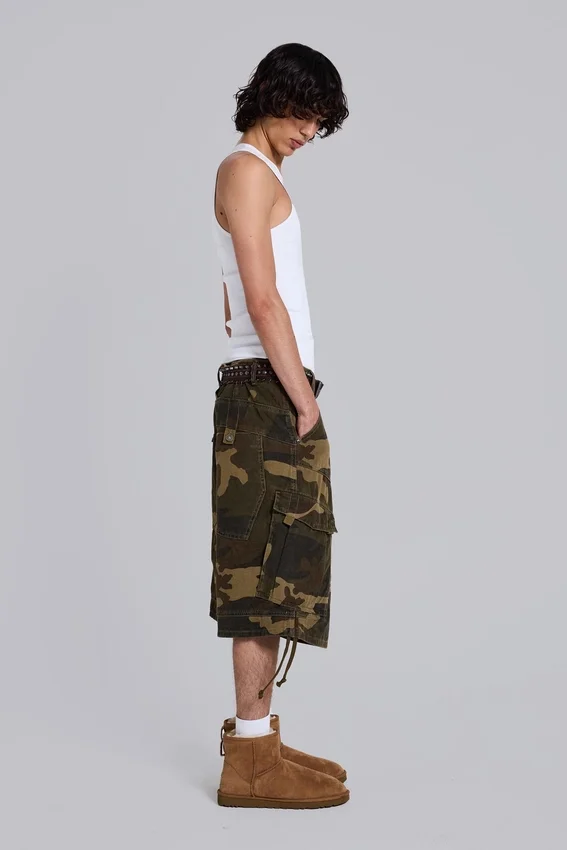 Short baggy camouflage Cadet