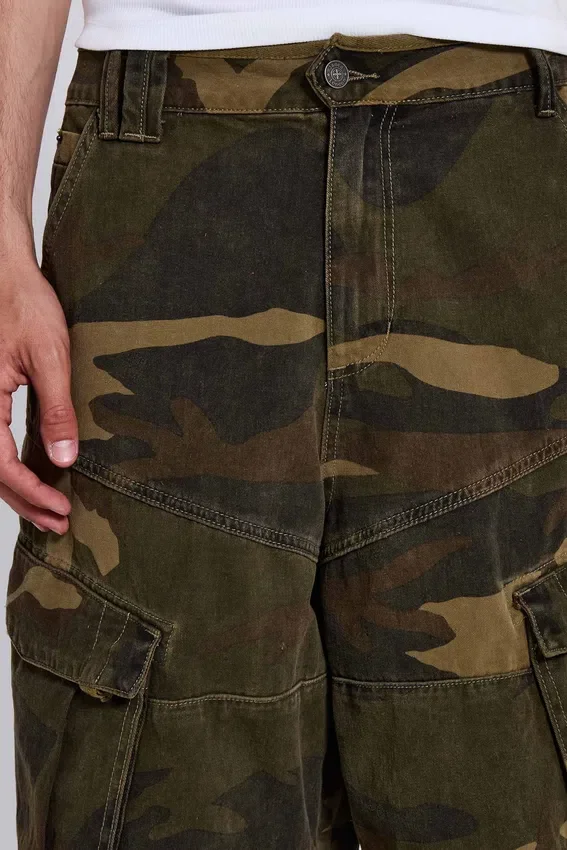 Short baggy camouflage Cadet
