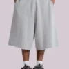 Short baggy de jogging « Monster Joggers » gris chiné