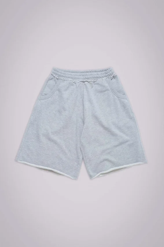 Short baggy de jogging « Monster Joggers » gris chiné