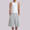 Short baggy de jogging « Monster Joggers » gris chiné