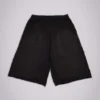 Short baggy de jogging Monster noir délavé