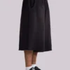 Short baggy de jogging Monster noir délavé