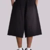 Short baggy de jogging Monster noir délavé