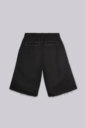 Short baggy Goliath noir clouté XL