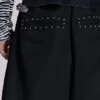 Short baggy Goliath noir clouté XL