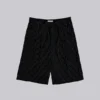 Short baggy Goliath noir à fines rayures