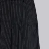 Short baggy Goliath noir à fines rayures