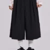 Short baggy noir Goliath XL à fines rayures