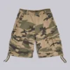 Short Cadet camouflage délavé