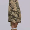 Short Cadet camouflage délavé