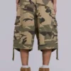 Short Cadet camouflage délavé