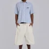 Short cargo baggy « Ecru Parachute Cargo »