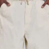 Short cargo baggy « Ecru Parachute Cargo »