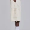 Short cargo baggy « Ecru Parachute Cargo »