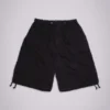 Short cargo baggy noir « Parachute Cargo »