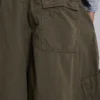 Short cargo baggy « Parachute Cargo » kaki