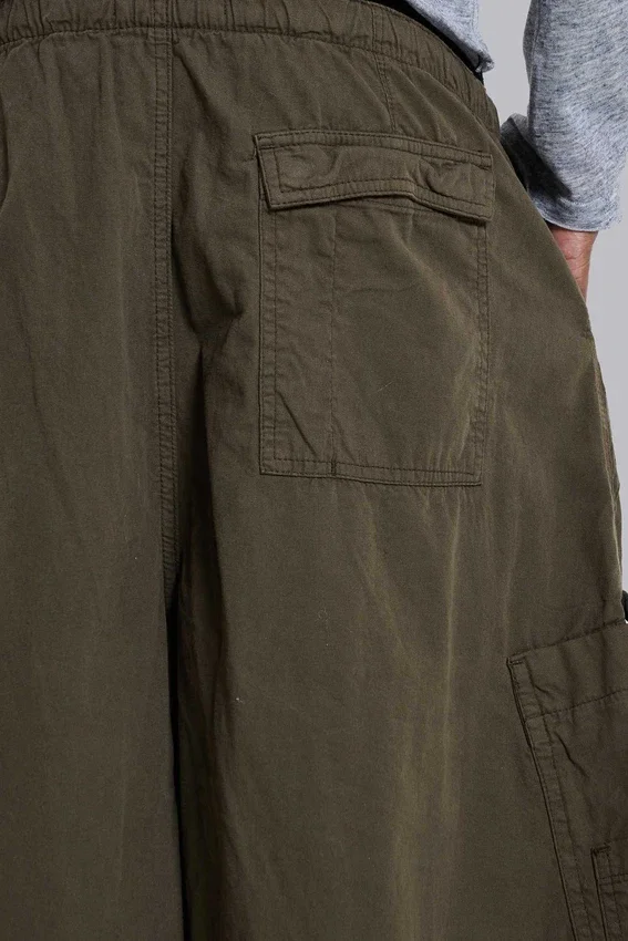 Short cargo baggy « Parachute Cargo » kaki