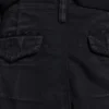 Short cargo « Beach » noir délavé