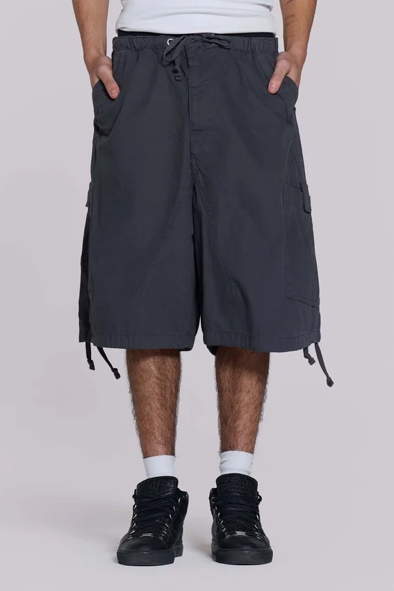 Short cargo « Vintage Grey Parachute Cargo »