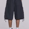 Short cargo « Vintage Grey Parachute Cargo »