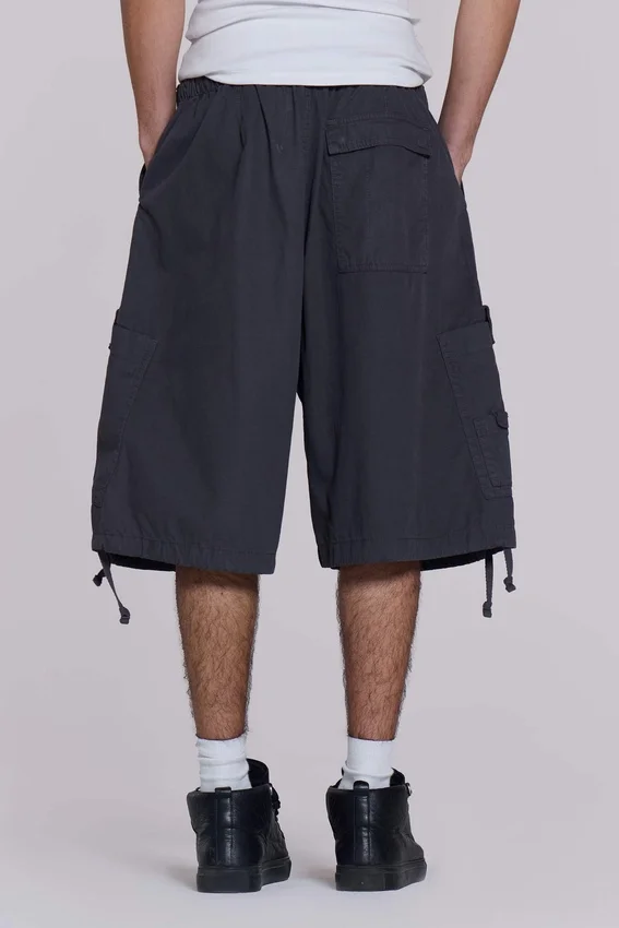 Short cargo « Vintage Grey Parachute Cargo »