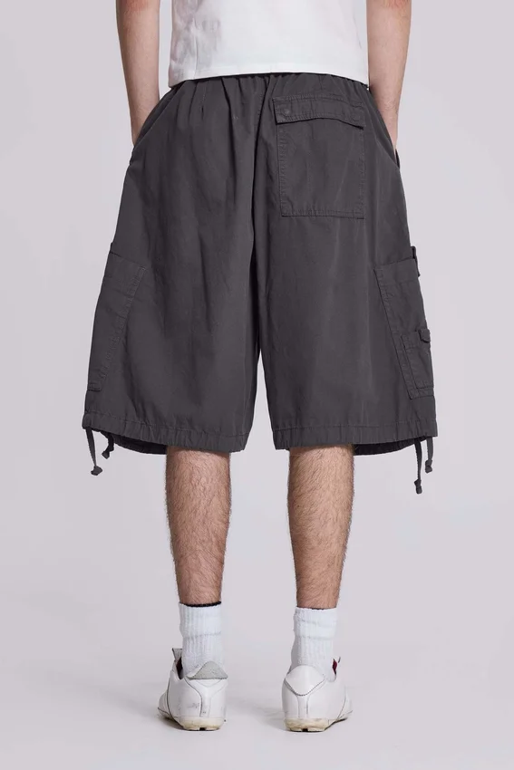 Short cargo « Vintage Grey Parachute Cargo »