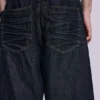 Short Colossus indigo froissé