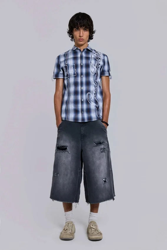 Short de charpentier usé « Skate »