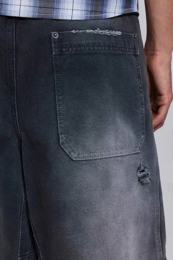 Short de charpentier usé « Skate »
