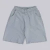 Short de jogging « Monster » en tissu gaufré gris chiné