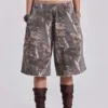 Short de jogging Monster à motif camouflage Woodland