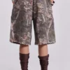 Short de jogging Monster à motif camouflage Woodland