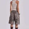 Short de jogging Monster à motif camouflage Woodland