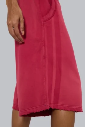 Short de jogging Monster à rayures sportives rouges