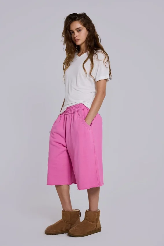 Short de jogging rose « Monster Joggers »
