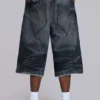 Short en jean Cinch Colossus noir