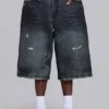 Short en jean Cinch Colossus noir