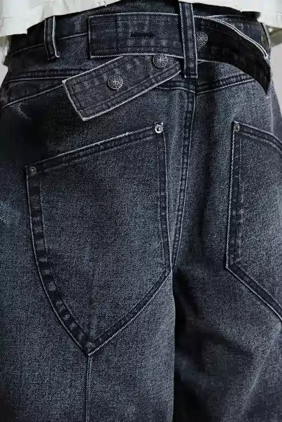 Short en jean Cinch Colossus noir